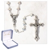 Heart Shaped Crystal Rosary